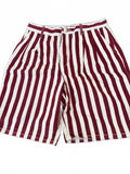 Virginian Red White Stripe Shorts Size 31