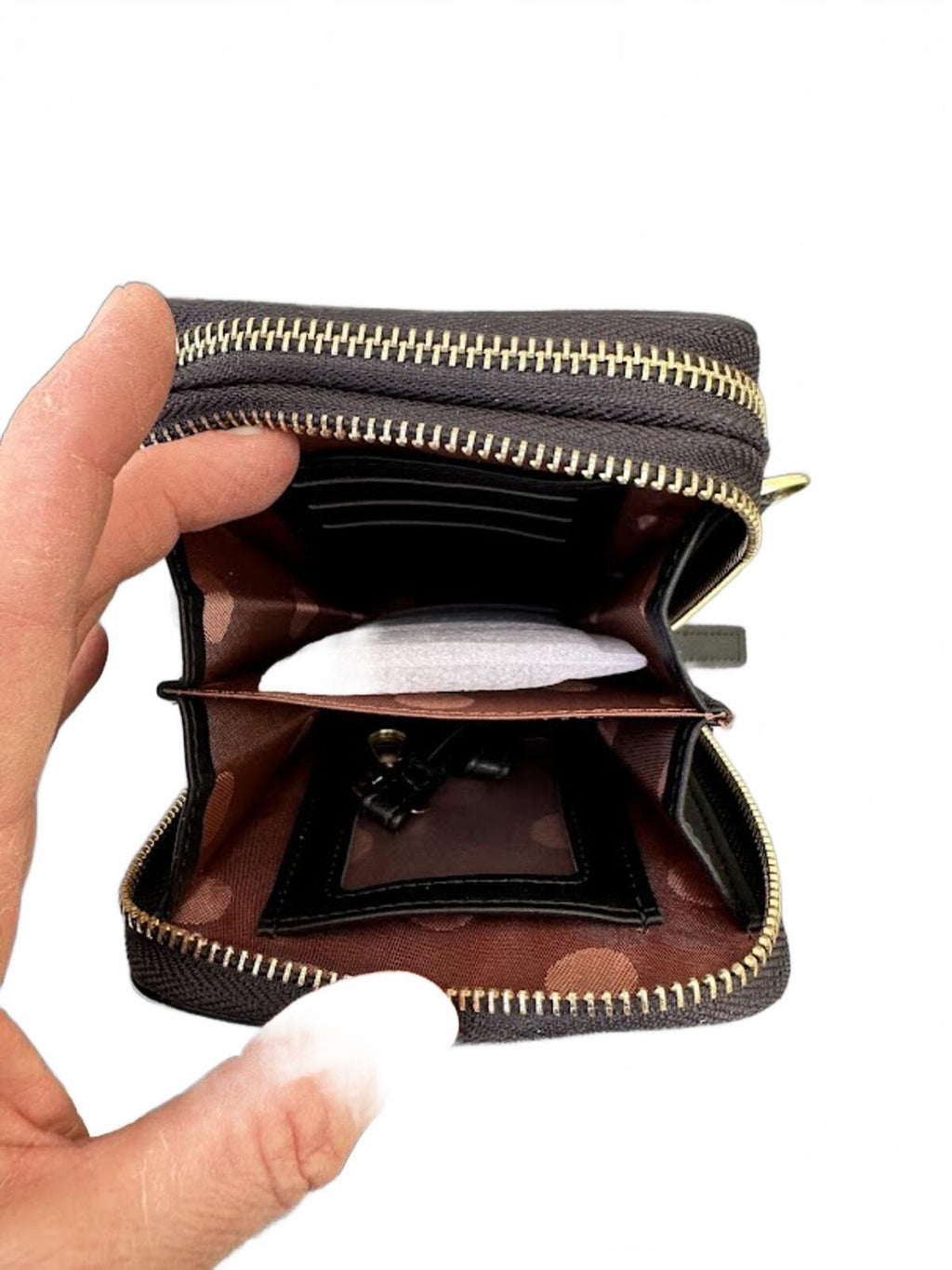 Forever Young Black Zip Wallet Wristlet