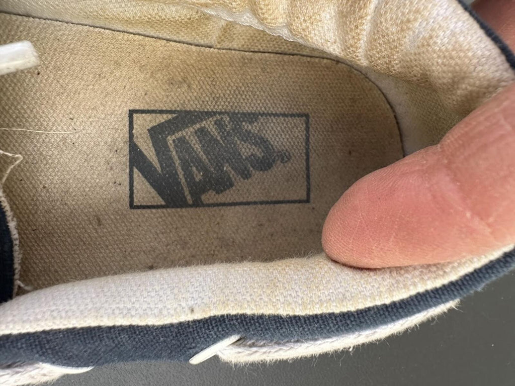 Vans Off The Wall Boat Shoes Navy 6.5