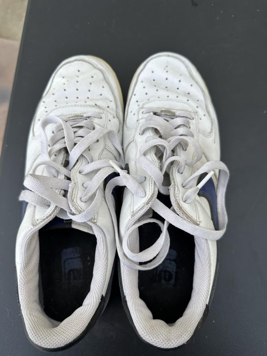 Nike Air Force 1 Low White Blue Mens 10.5