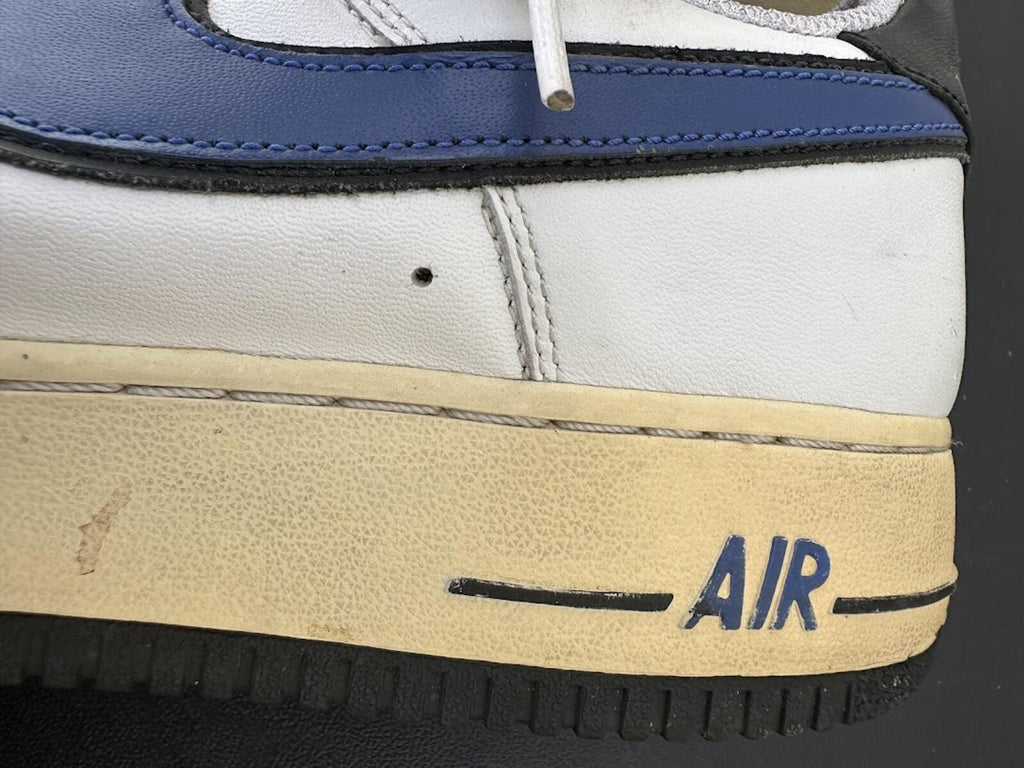 Nike Air Force 1 Low White Blue Mens 10.5