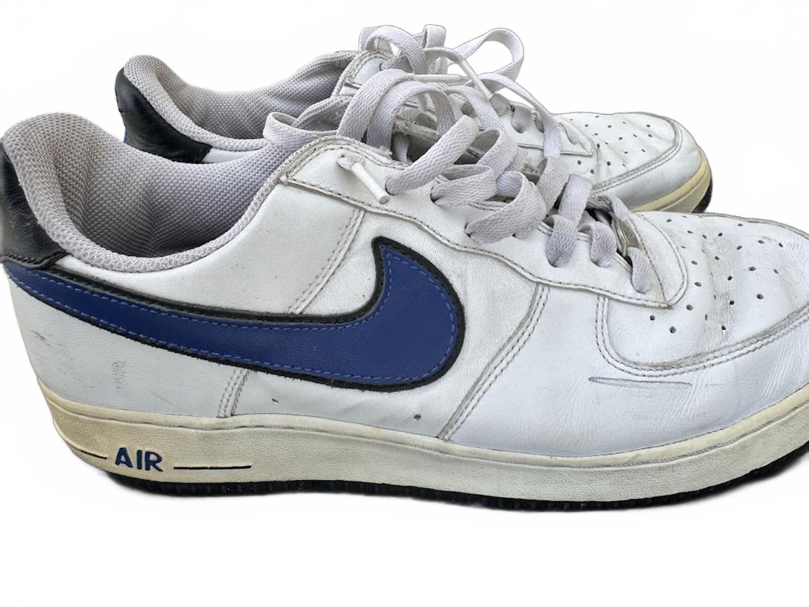 Nike Air Force 1 Low White Blue Mens 10.5