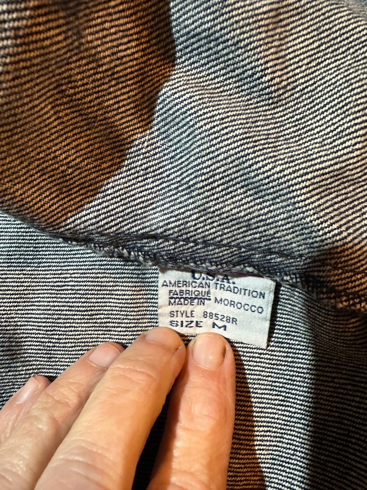 Vintage Guess USA Denim Jacket Medium Distressed