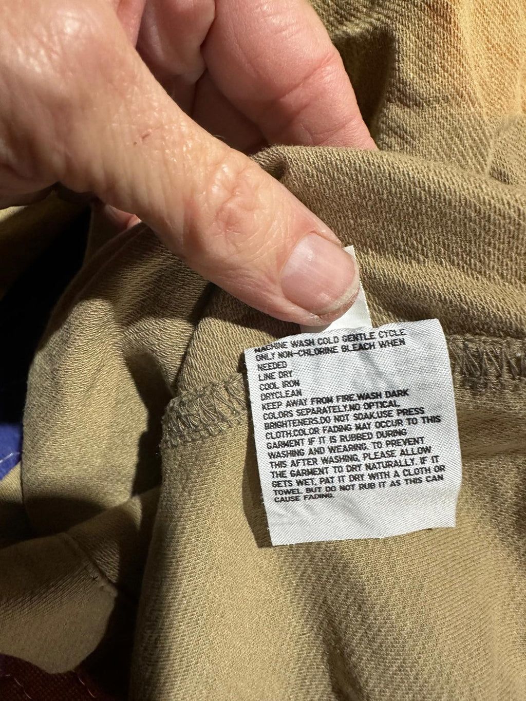 Uniqlo Men’s Khaki Cotton Chore Jacket L