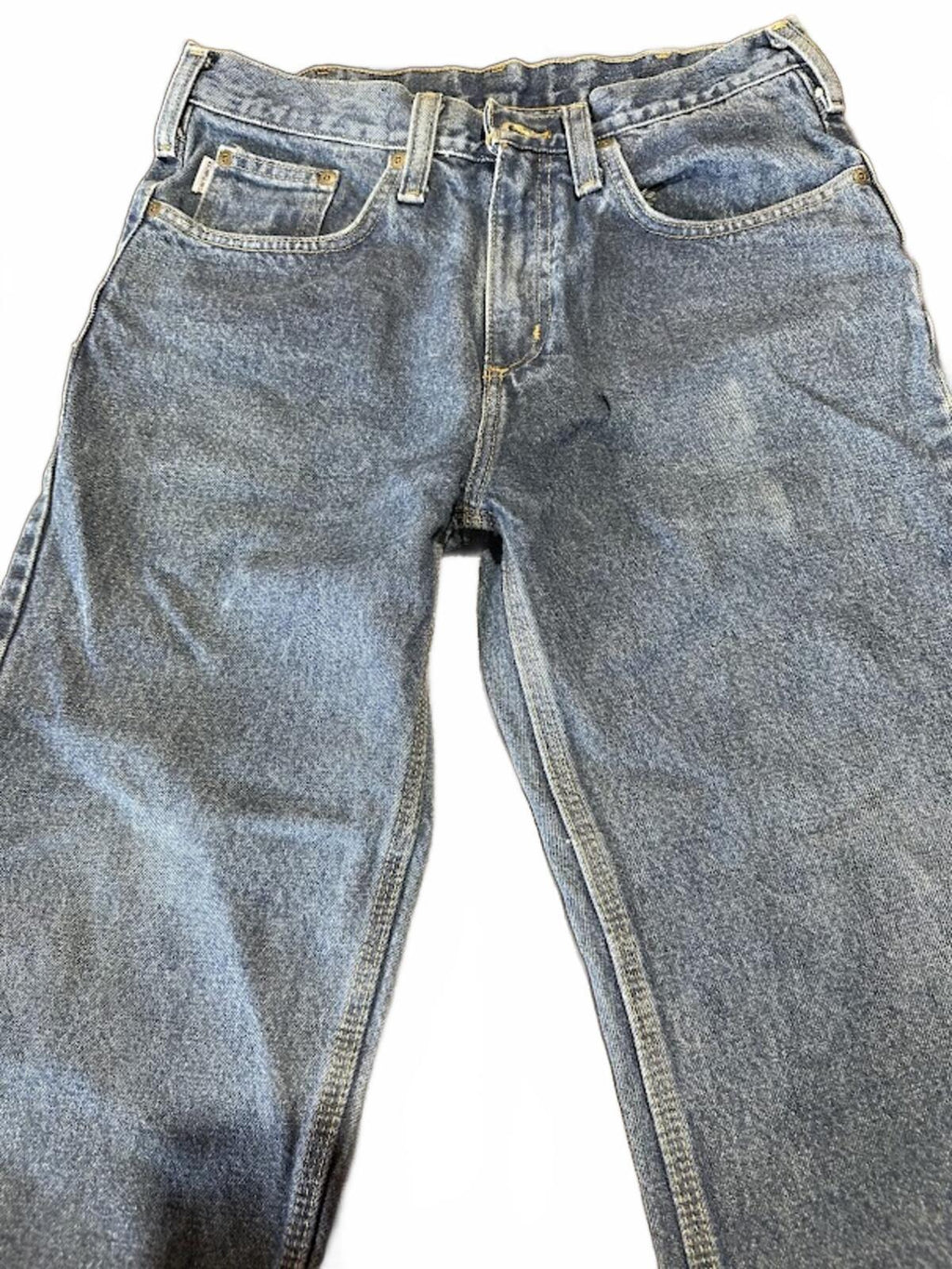 Carhartt Relaxed Fit Jeans 32x30 Light Wash Denim
