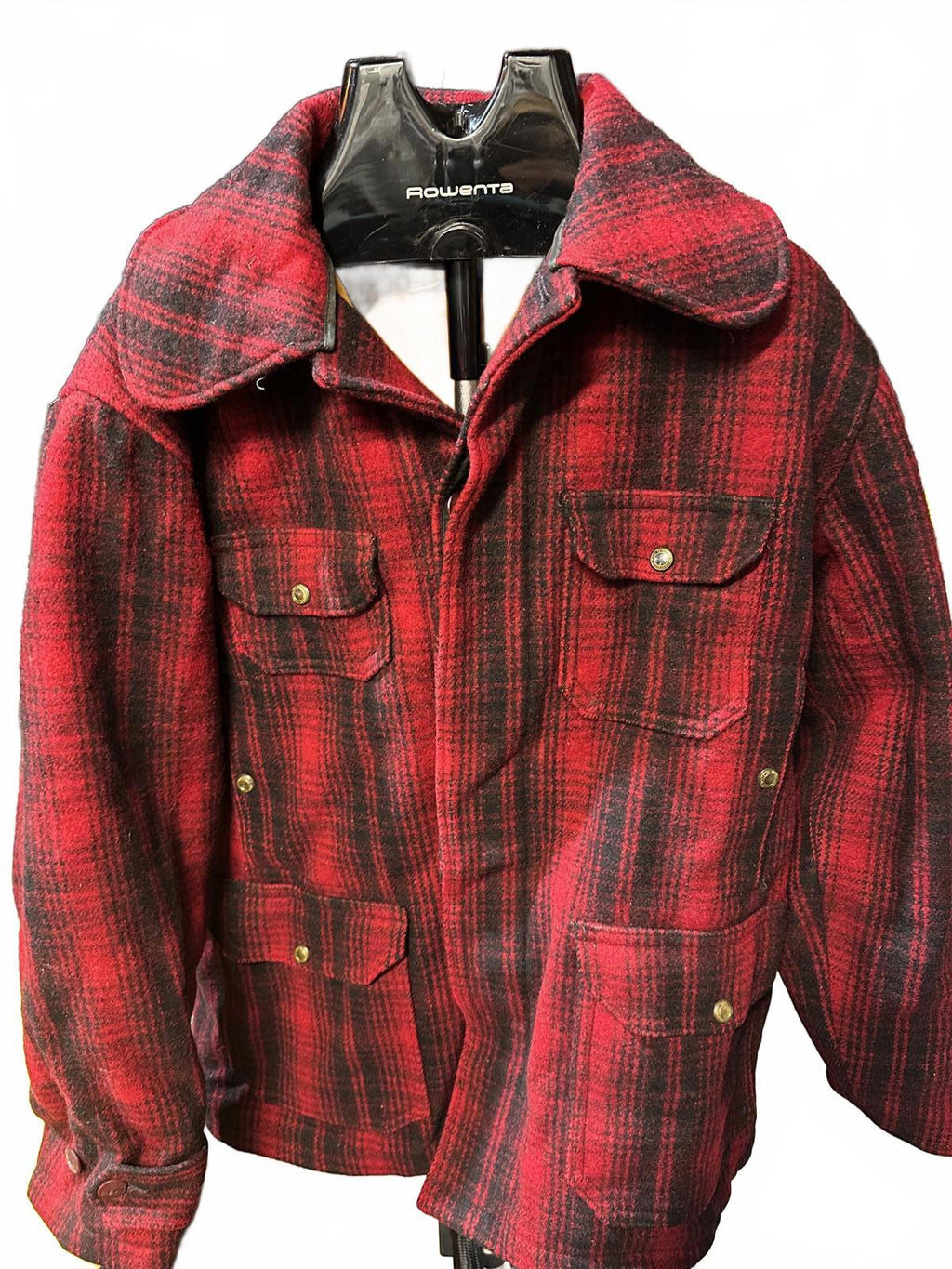 Vintage Woolrich Red Buffalo Plaid Jacket 42