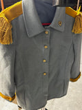 Kids Cadet Parade Jacket w/ Gold Fringe Buttons