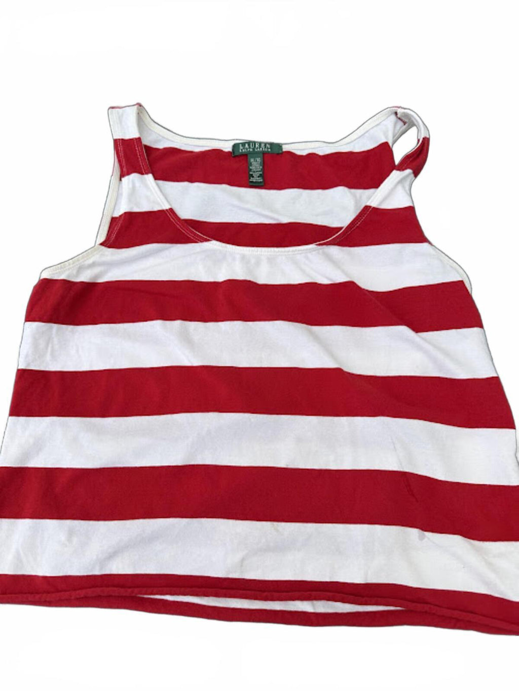Lauren Ralph Lauren Stripe Tank Top XL