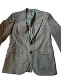 Vintage Rams Head Grodins Gray Wool Blazer 40R