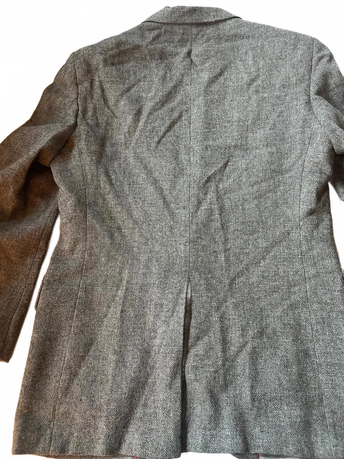 Vintage Rams Head Grodins Gray Wool Blazer 40R