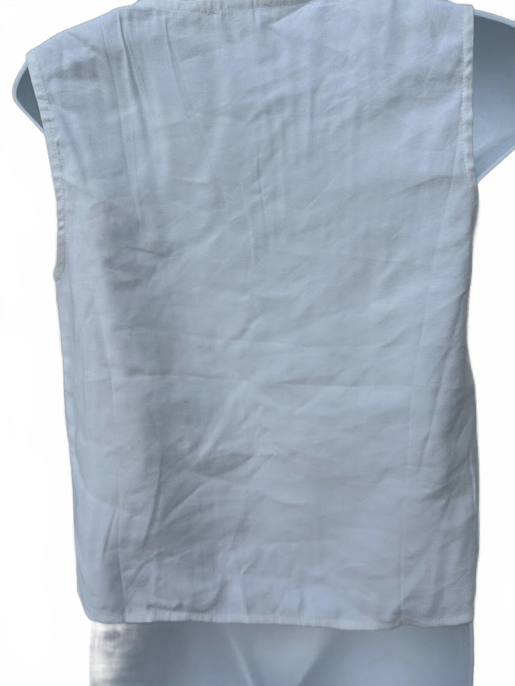 Hunt Runway Bandits White Linen Crop Top