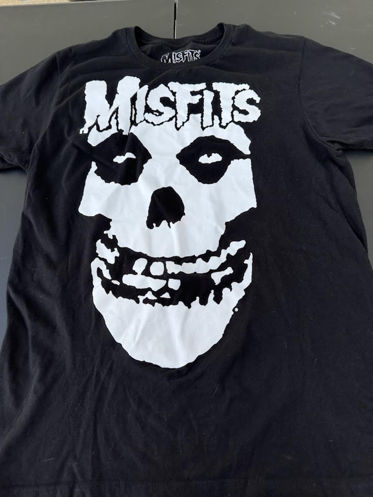 Misfits Skull Logo T-Shirt Black L NWOT