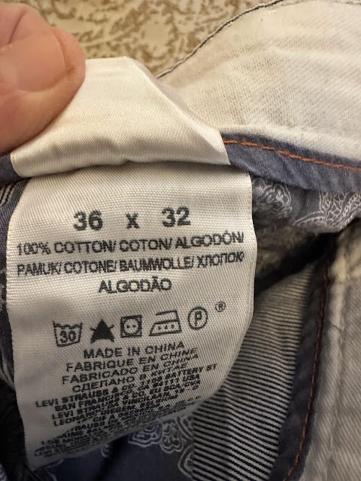 Dockers Seersucker Field Khaki Pants 36x30