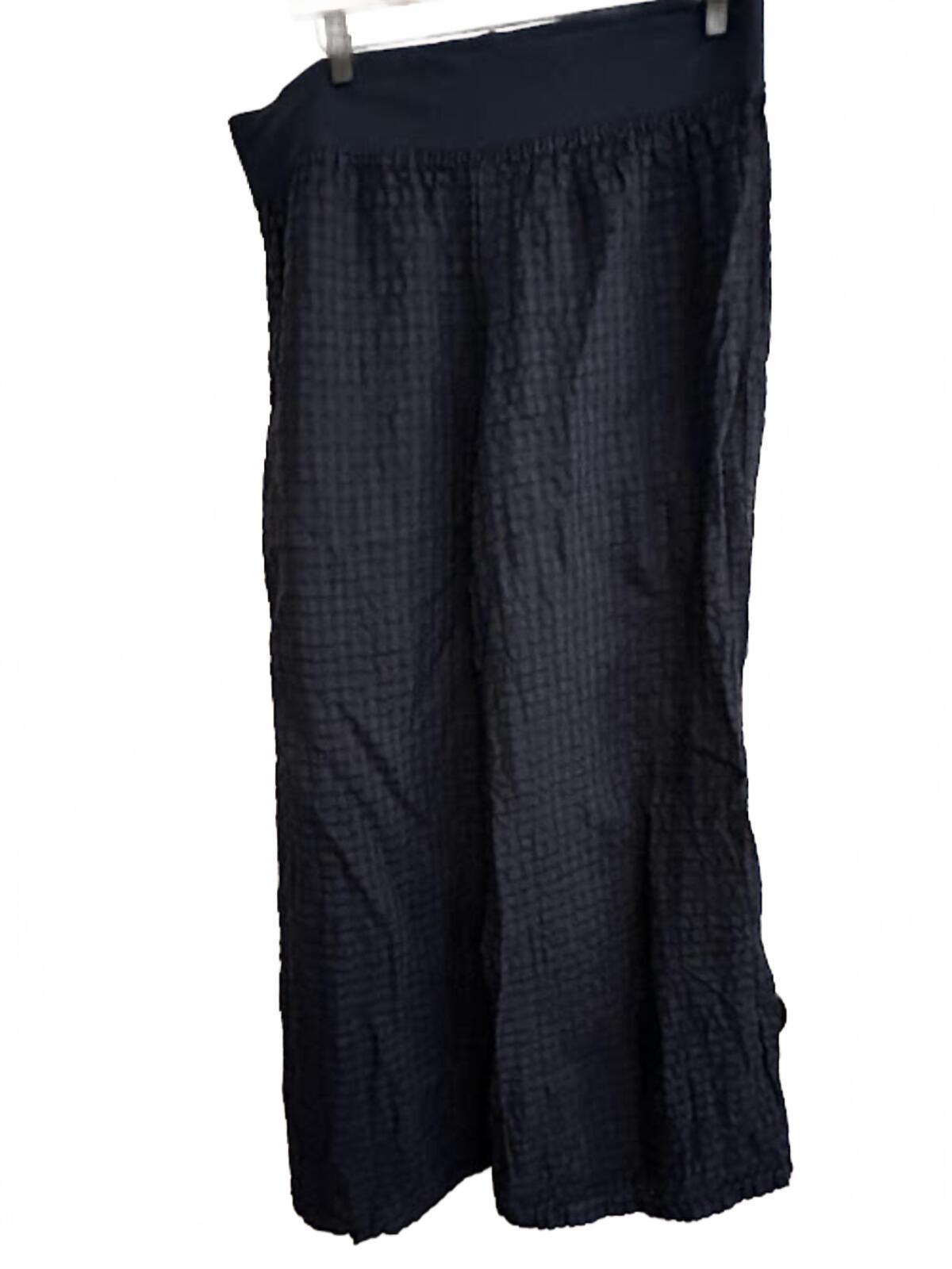 Linnea USA Navy Linen Blend Wide Leg Pants S