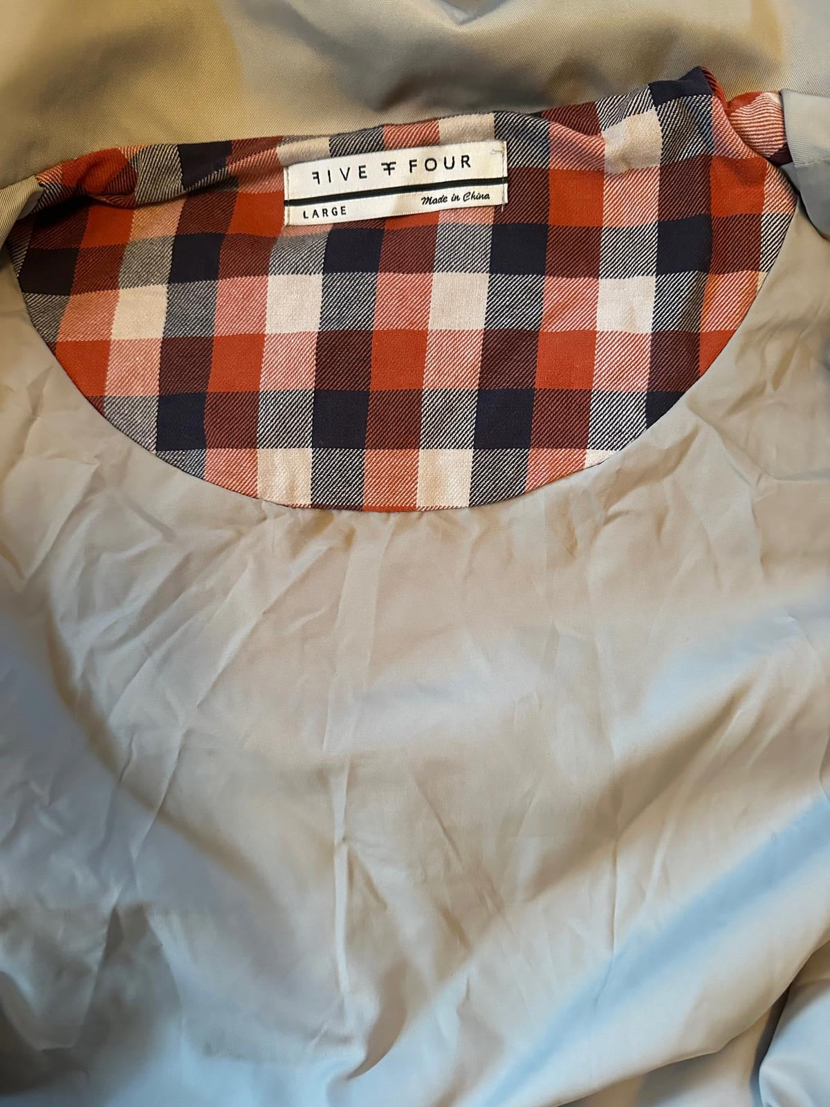 Five Four Plaid Lined Field Jacket Men’s Large