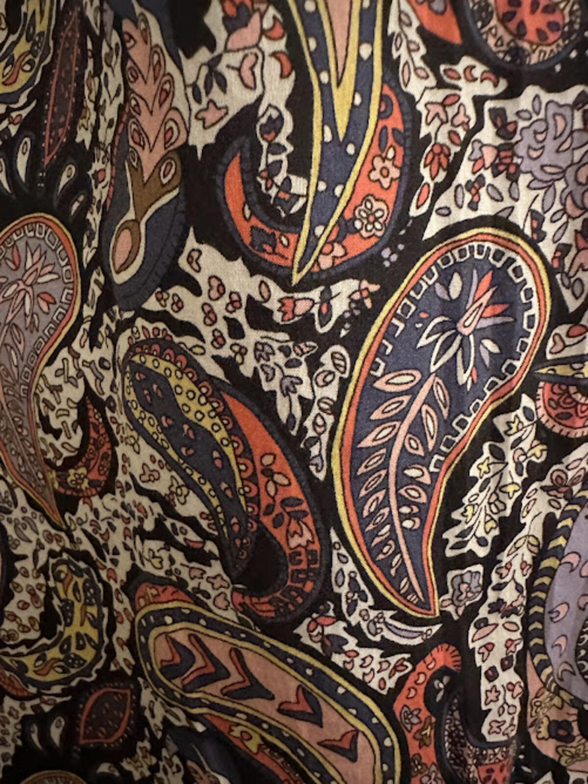 J.Crew Liberty Paisley Shirt Cotton OO