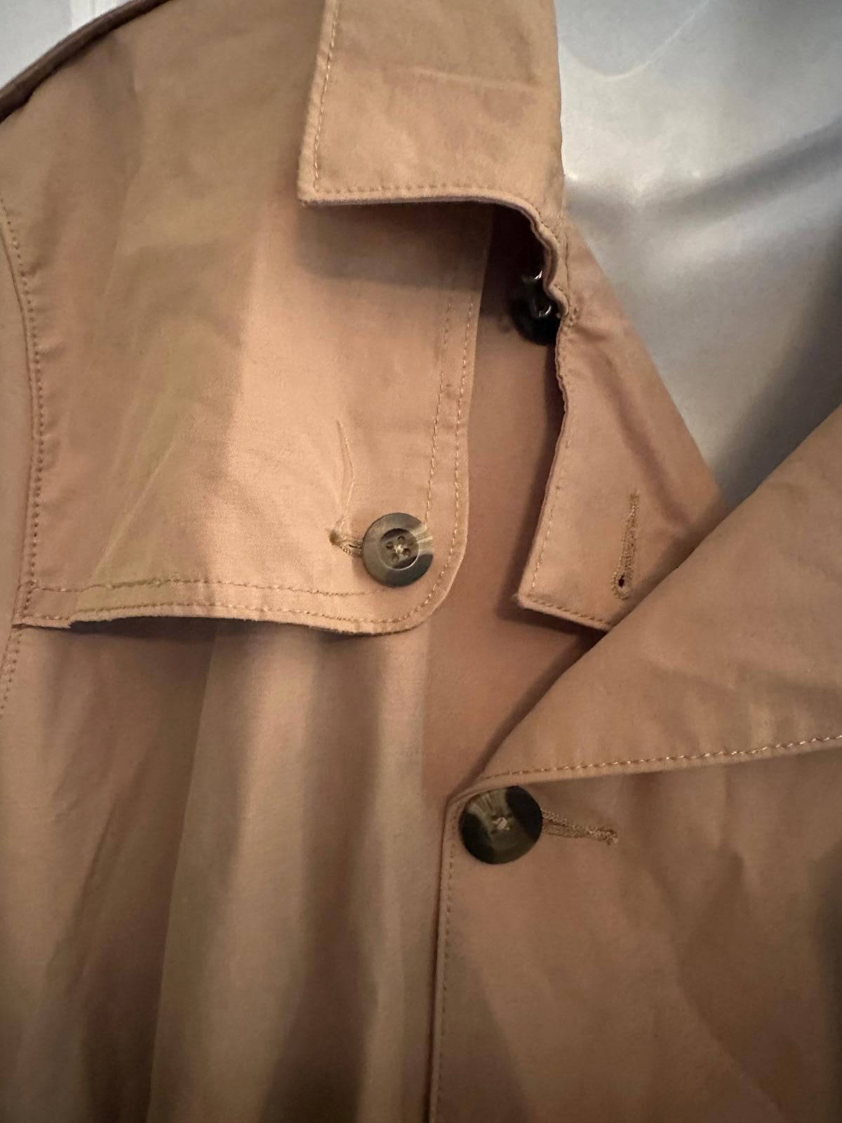 Goodfellow Men’s Tan Trench Coat Belted XL NWT