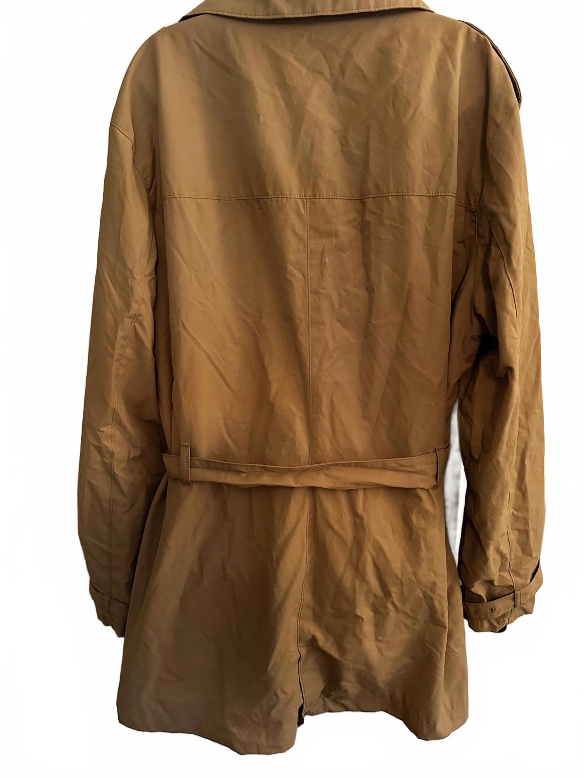 Goodfellow Men’s Tan Trench Coat Belted XL NWT