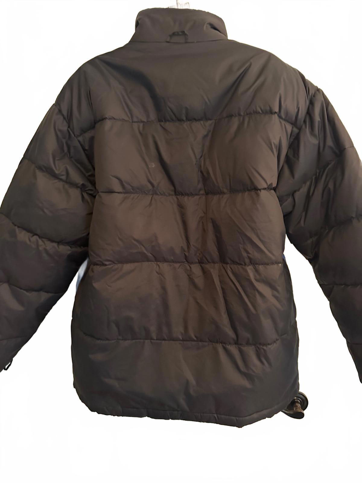 Vintage Starter Black Blue Puffer Jacket Men’s M