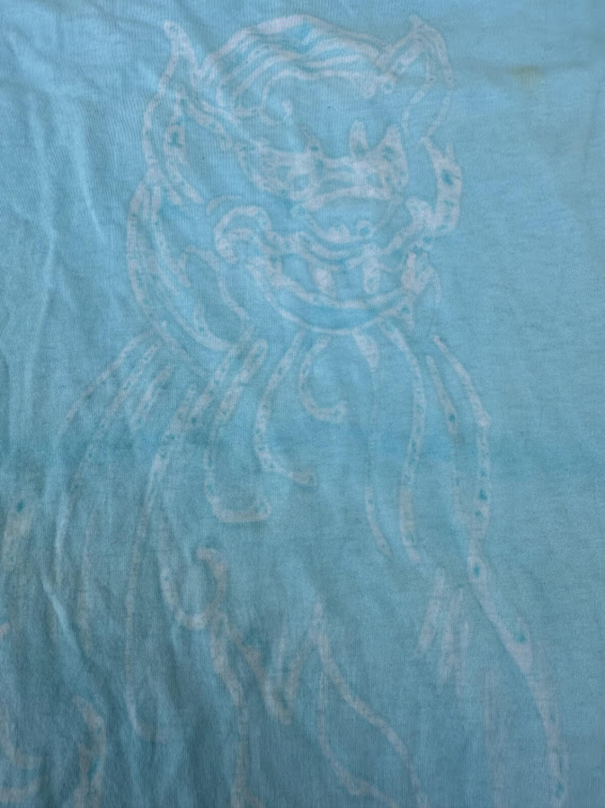 Vintage Pocket Tee Fade Graphic USA Single Stitch