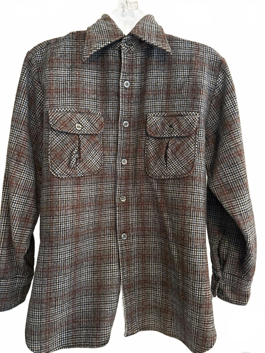 Vintage Pendleton Youth XL Wool Plaid Shirt USA