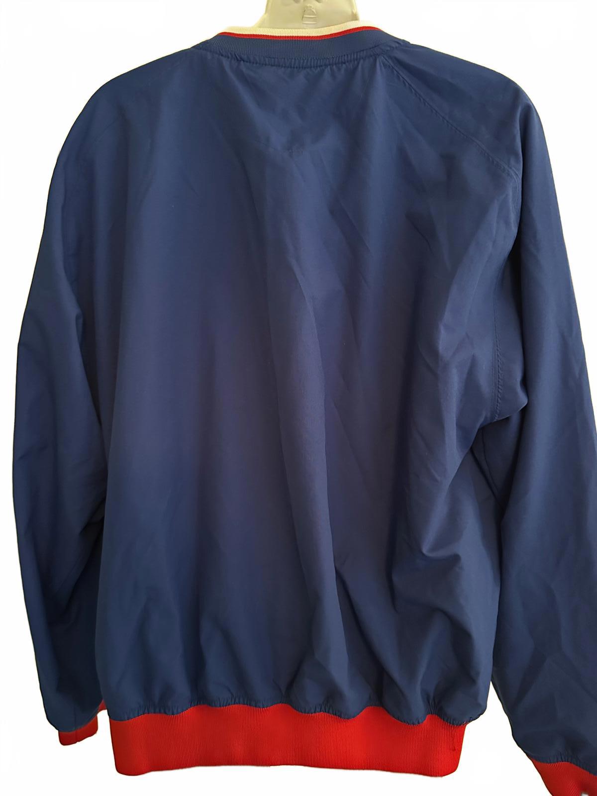 Vintage Nike Chicago Cubs Pullover Jacket Blue M