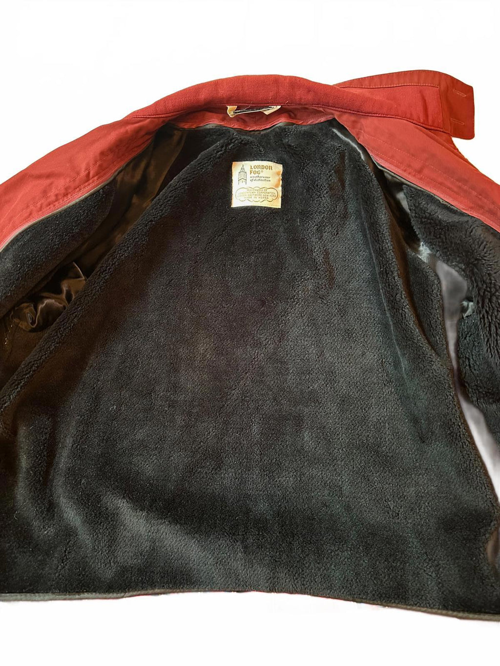 Vintage London Fog Jacket USA Made Removable Liner M