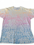 Vintage Oasis AOP Tee Single Stitch One Size