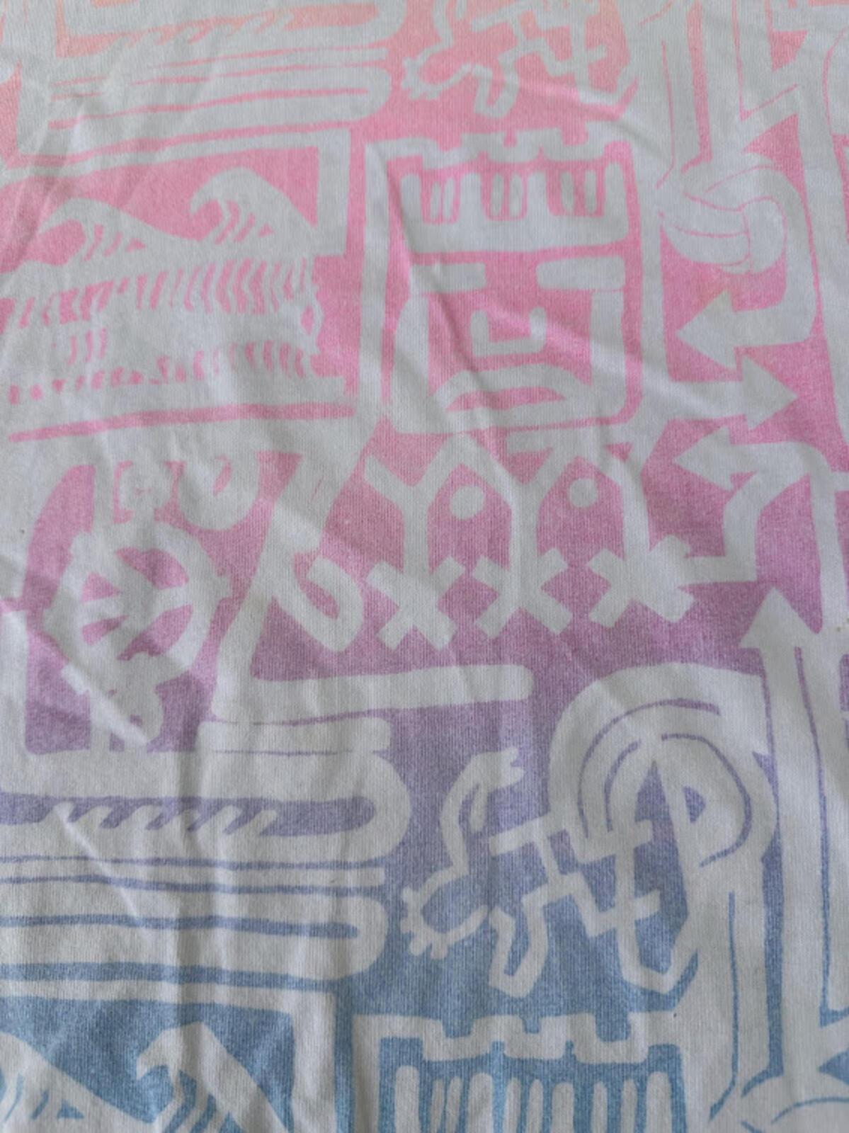 Vintage Oasis AOP Tee Single Stitch One Size