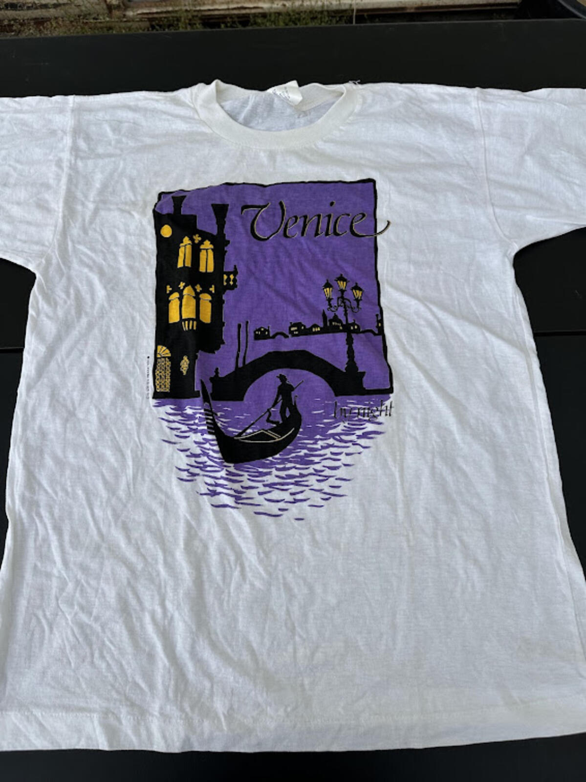 Vintage Venice Italy Tee L Single Stitch