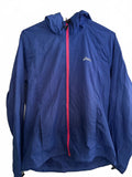 ASICS Women’s Blue Pink Lightweight Running Jacket L