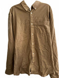 GAP Khaki Shirt Jacket Overshirt XL NWT Stretch