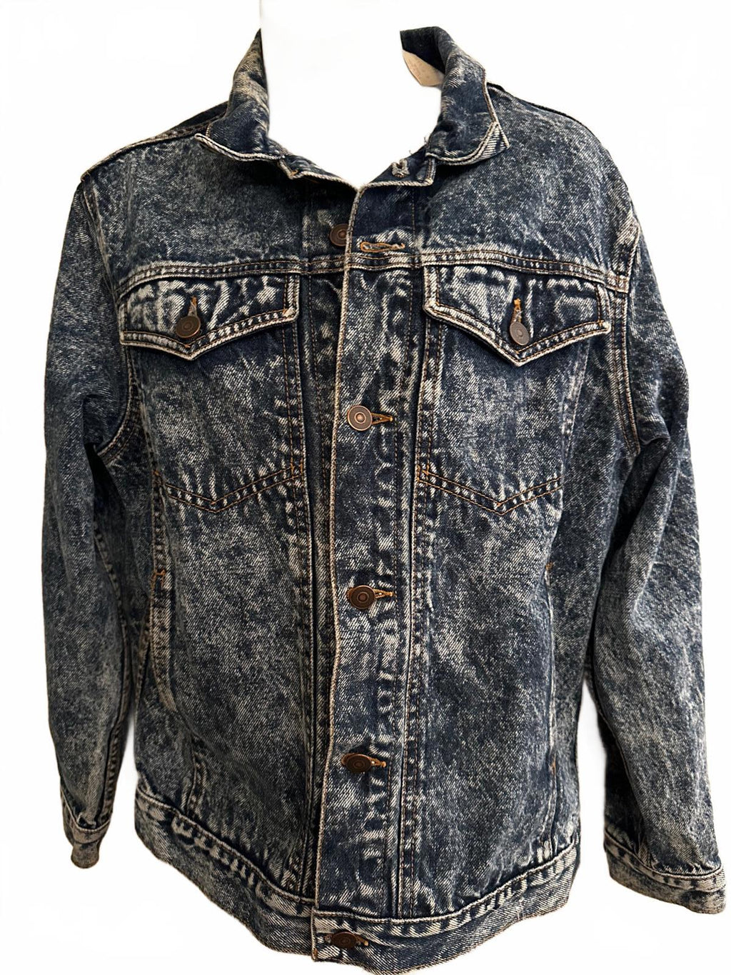Vintage 80s High Sierra Acid Wash Cropped Denim Jacket