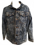 Vintage 80s High Sierra Acid Wash Cropped Denim Jacket