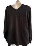 Pendleton USA 100% cottong Cable Knit Sweater Navy