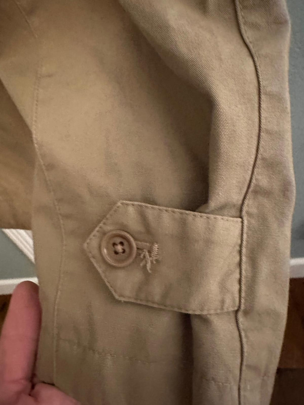 Polo Ralph Lauren Khaki Zip Jacket Men’s M Cotton