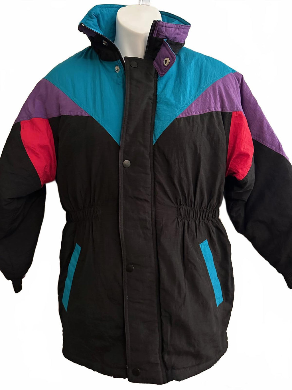 Vintage 90s Casual Time Youth Ski Jacket Size 14