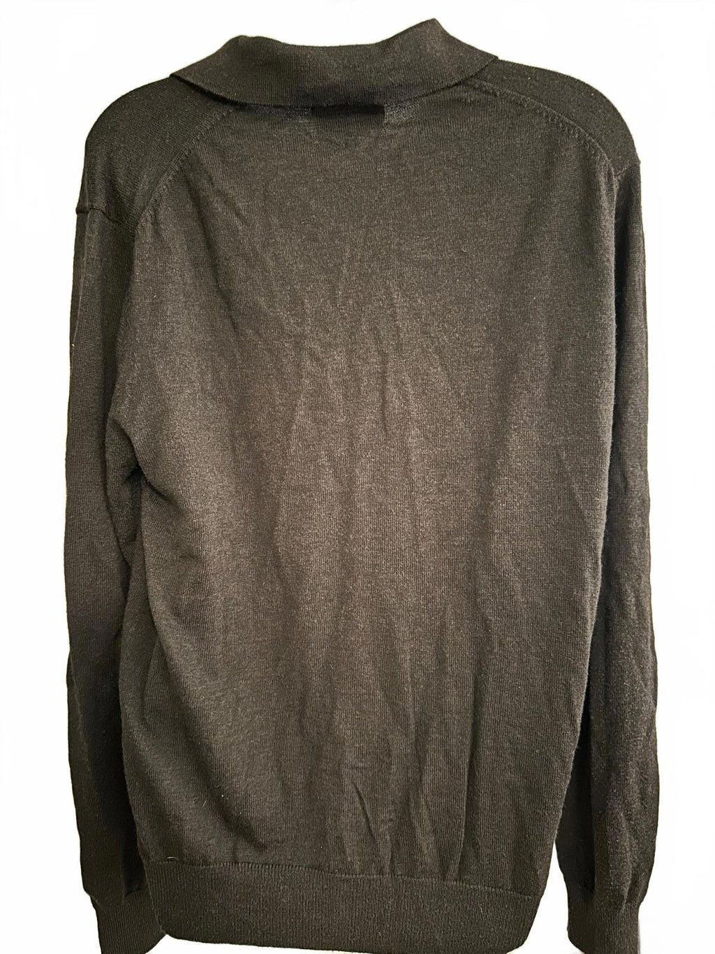 Neiman Marcus Silk Cashmere Button Neck Sweater M