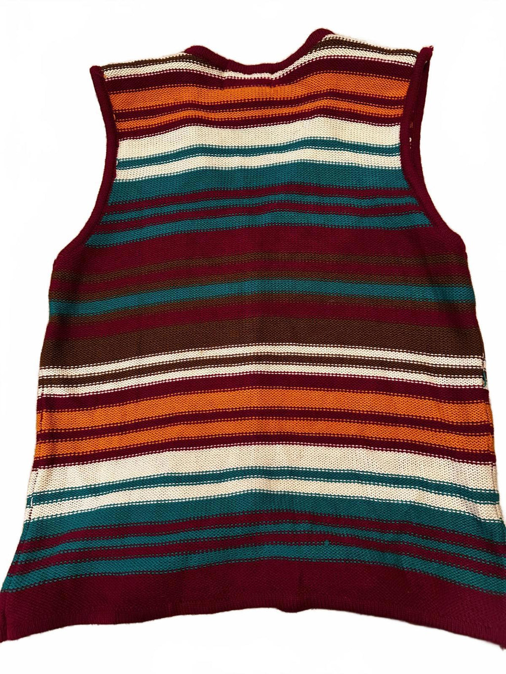 Vintage NYCO Southwestern Knit Vest Made in USA