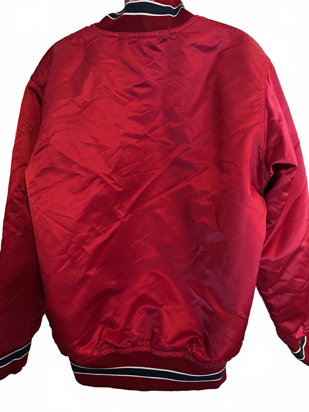 Vintage Wilson Satin Baseball Bomber Jacket