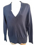Banana Republic Silk Cotton Cashmere V-Neck Sweater M