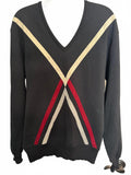 Vintage St. Croix Zephyr Wool Graphic Sweater L