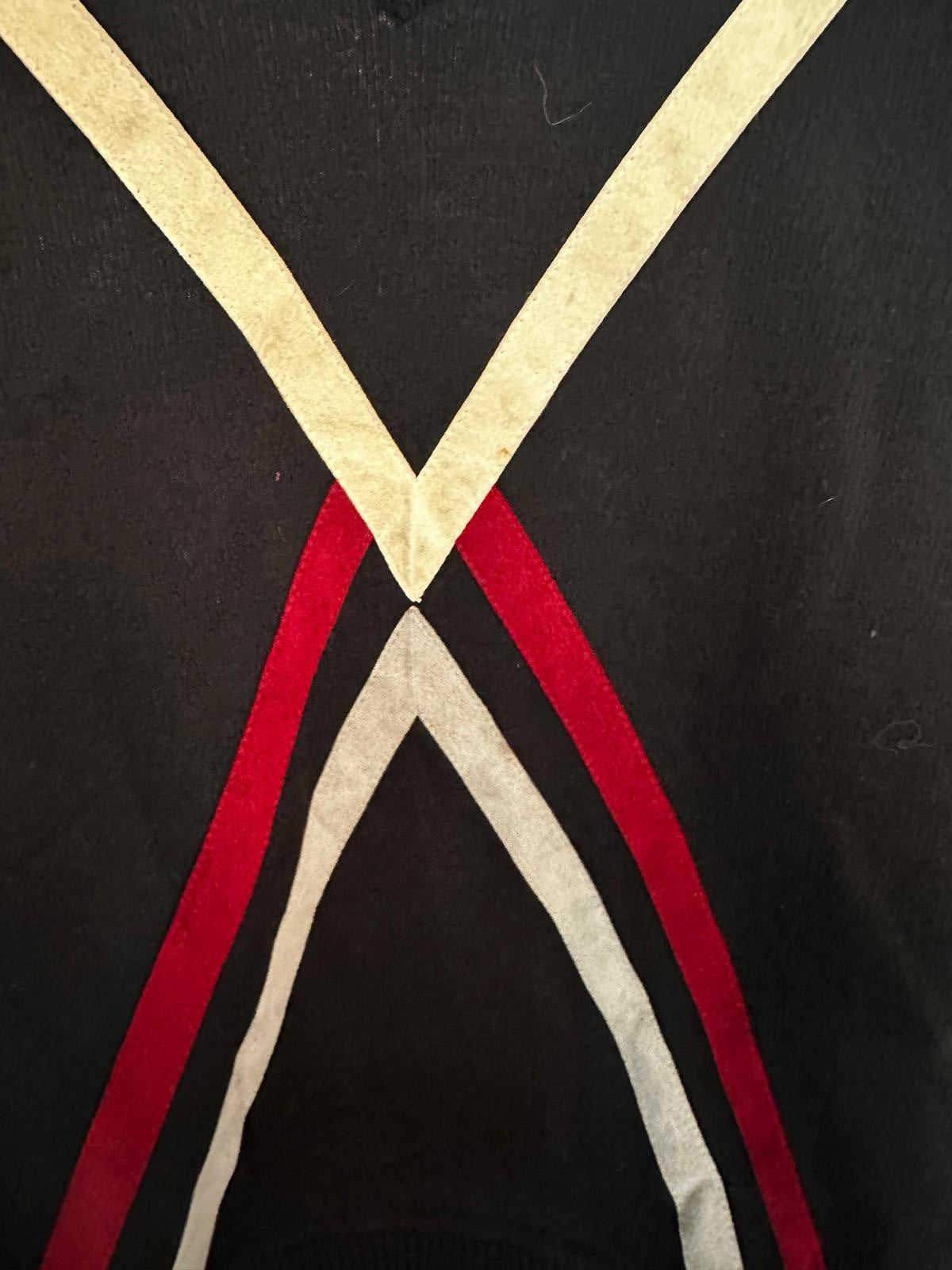 Vintage St. Croix Zephyr Wool Graphic Sweater L
