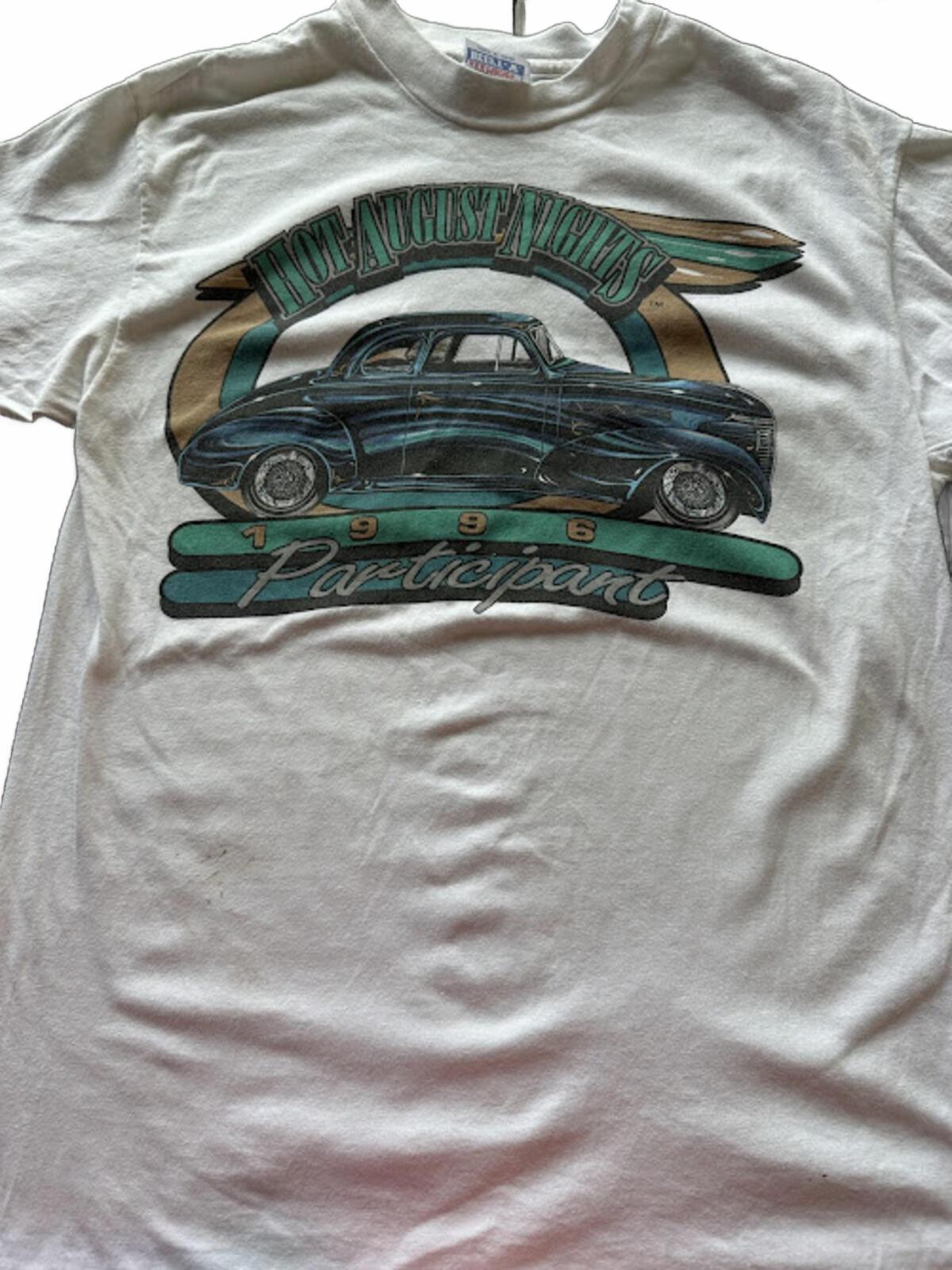 1996 Hot August Nights Car Show Tee S