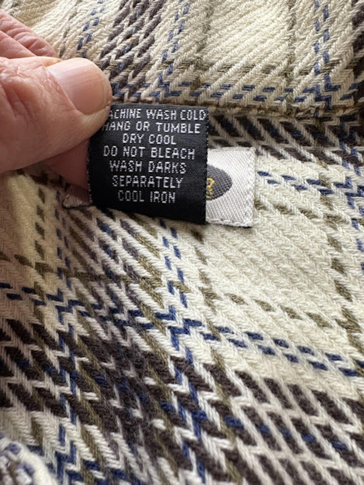 Quiksilver Plaid Button Shirt M Cotton