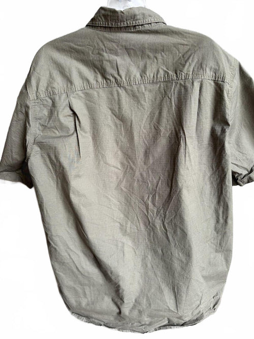Brahma Olive Utility Button Shirt XL