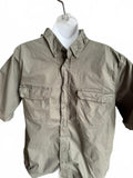 Brahma Olive Utility Button Shirt XL