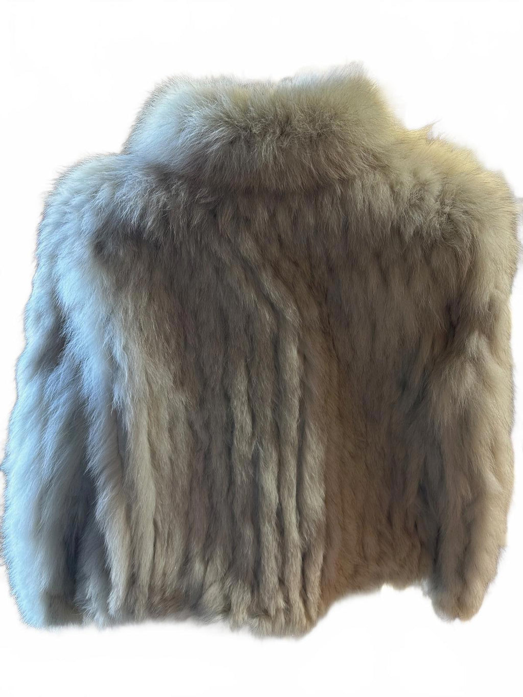 Vintage SAGA Fox Fur Jacket Ivory Real Fox Women’s