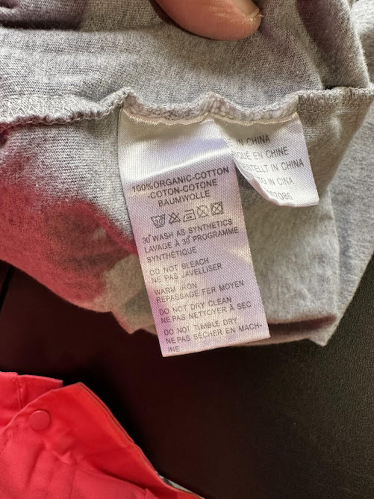 Paul Smith Zebra Logo Tee Gray XL