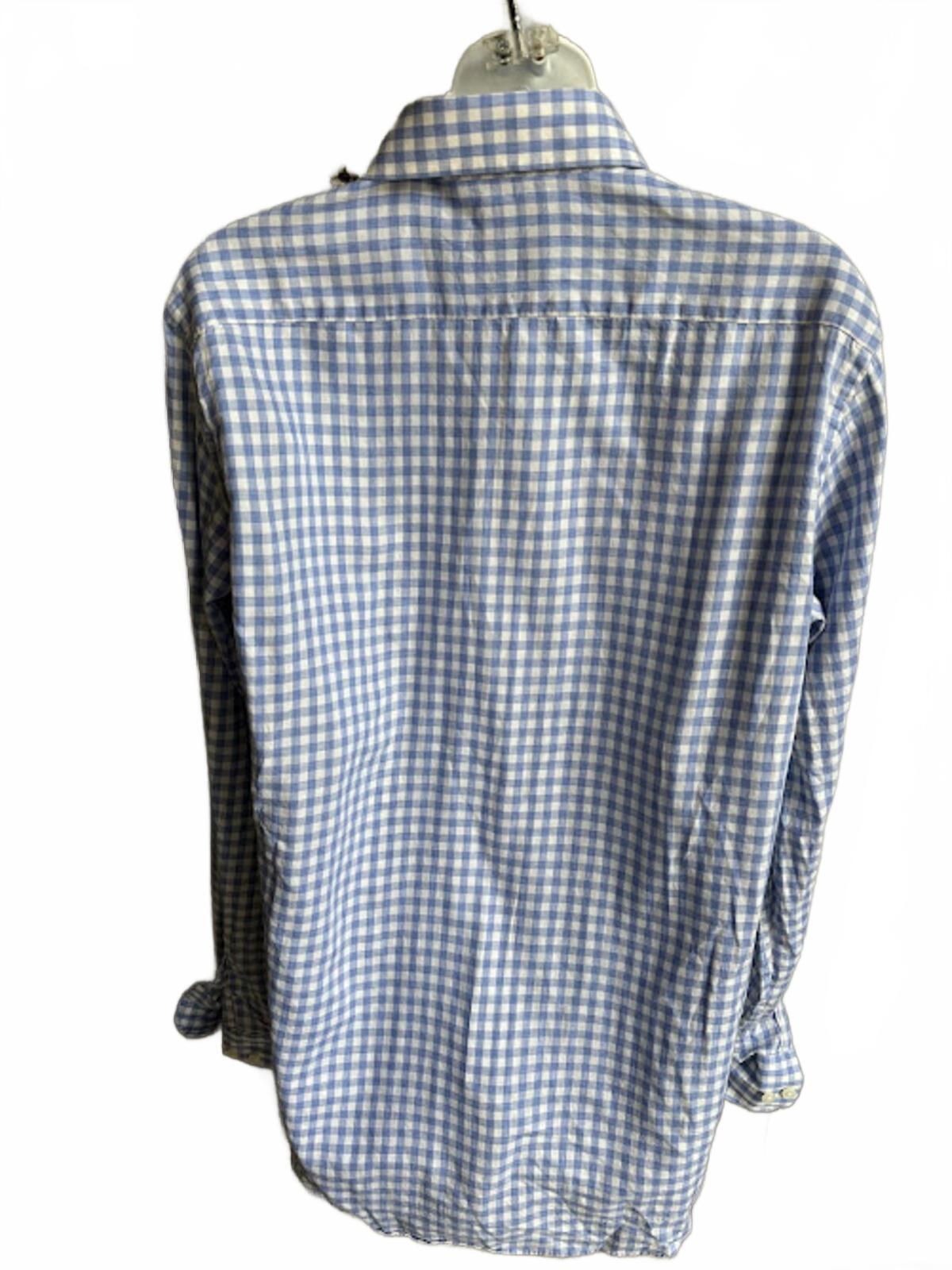 Strong Suit Gingham Dress Shirt M/L